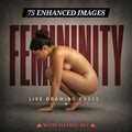 FEMININITY | 75 High-Res Nude Model Pose References for Figure Drawing