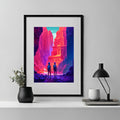 PETRA Digital Art Print: Modern Nature Illustration (Instant Download)