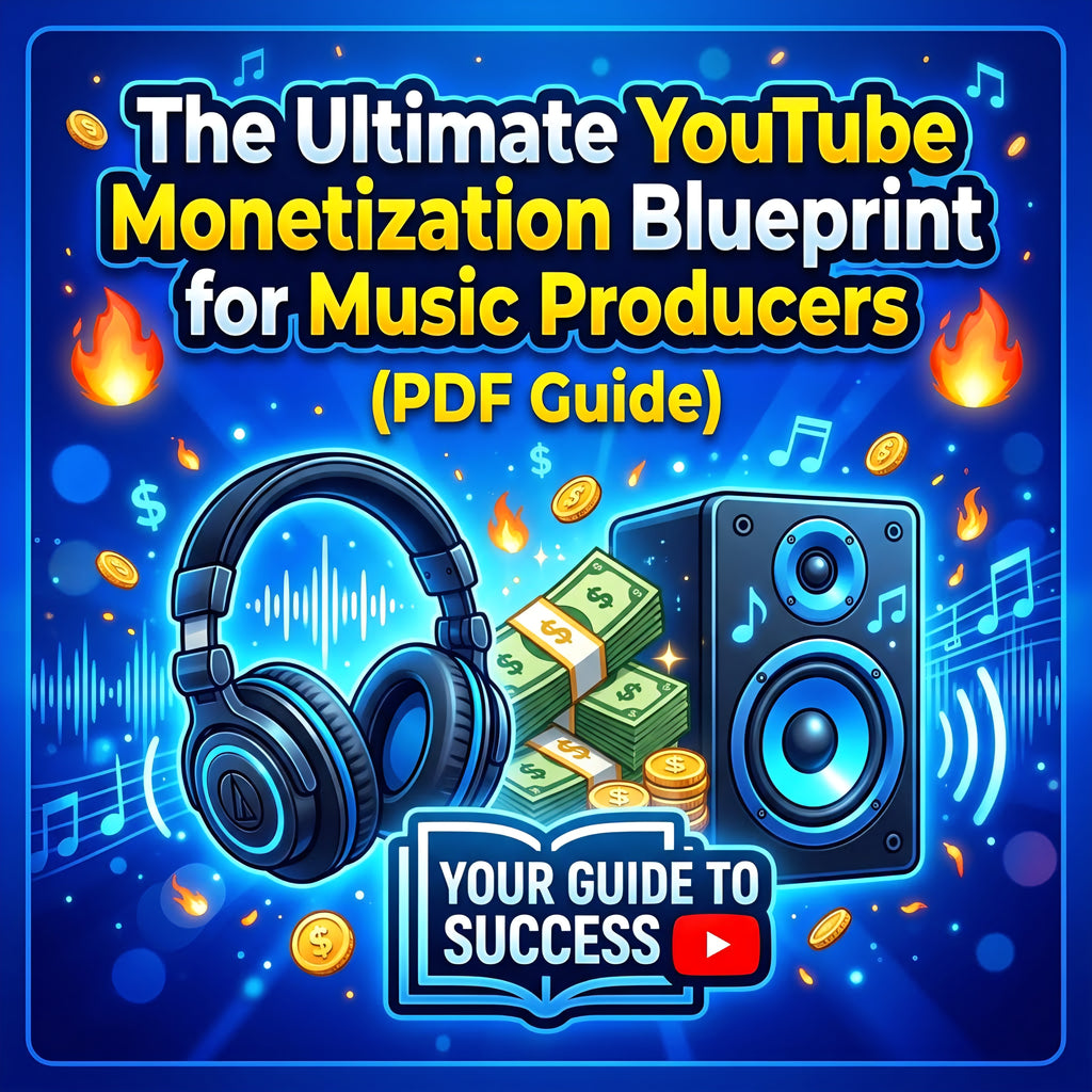 The Ultimate YouTube Monetization Blueprint for Music Producers (PDF Guide)