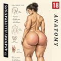 ANATOMY – 77 Figure Reference Pack | High-Res Life Drawing ZIP Archive