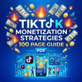 Profitable TikTok Monetization Blueprint (100-Page PDF Guide) – TikTok Shop Affiliate, Creator Rewards Program & Digital Product Funnels