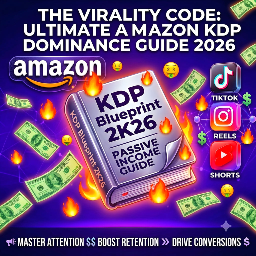 Amazon KDP Blueprint 2026: Ultimate Self-Publishing & Passive Income Guide